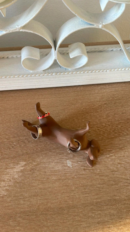 Dog Ring Holder | Dog Lover Jewelry Dish Gift