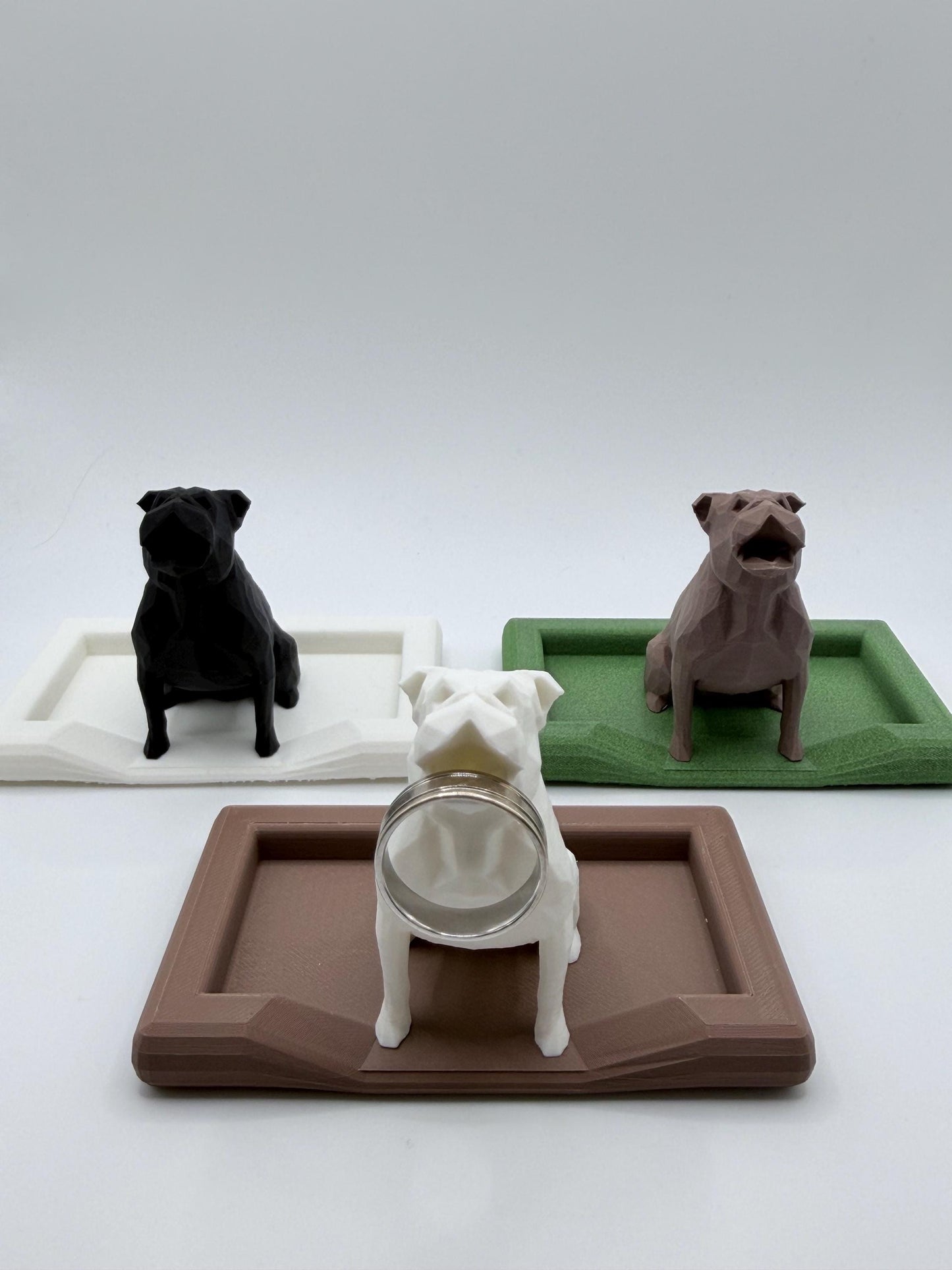 Personalized English Bulldog Ring Holder, Pet Lover Gift