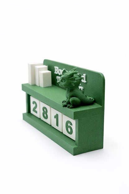 3D Printed Books Read Tracker | Reading Goal Counter