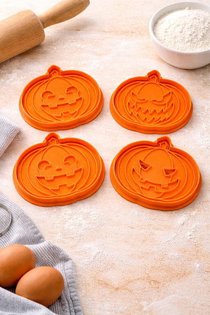Pumpkin Cookie Cutters | Halloween Baking Molds | Holidays | Fall