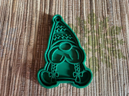 Festive Gnome Cookie Cutters | Set of 5 Holiday Baking Shapes