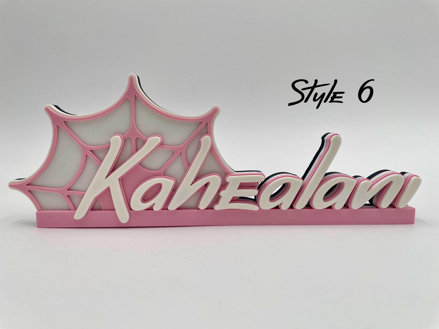 Custom Superhero Name Plate | Personalized Desk or Shelf Decor | Spider | Web | Custom Gifts | Sign | Gamer | Kid's Room | Game Room