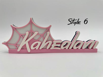 Custom Superhero Name Plate | Personalized Kids Room Decor