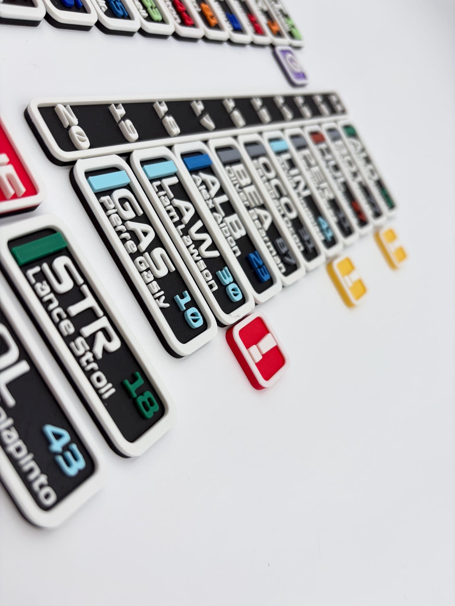 Motorsport Driver Grid Fridge Magnet  (2026 Season) | Gifts | Racing | Norris | Hamilton | Piastri | Leclerc | Verstappen | Russell |