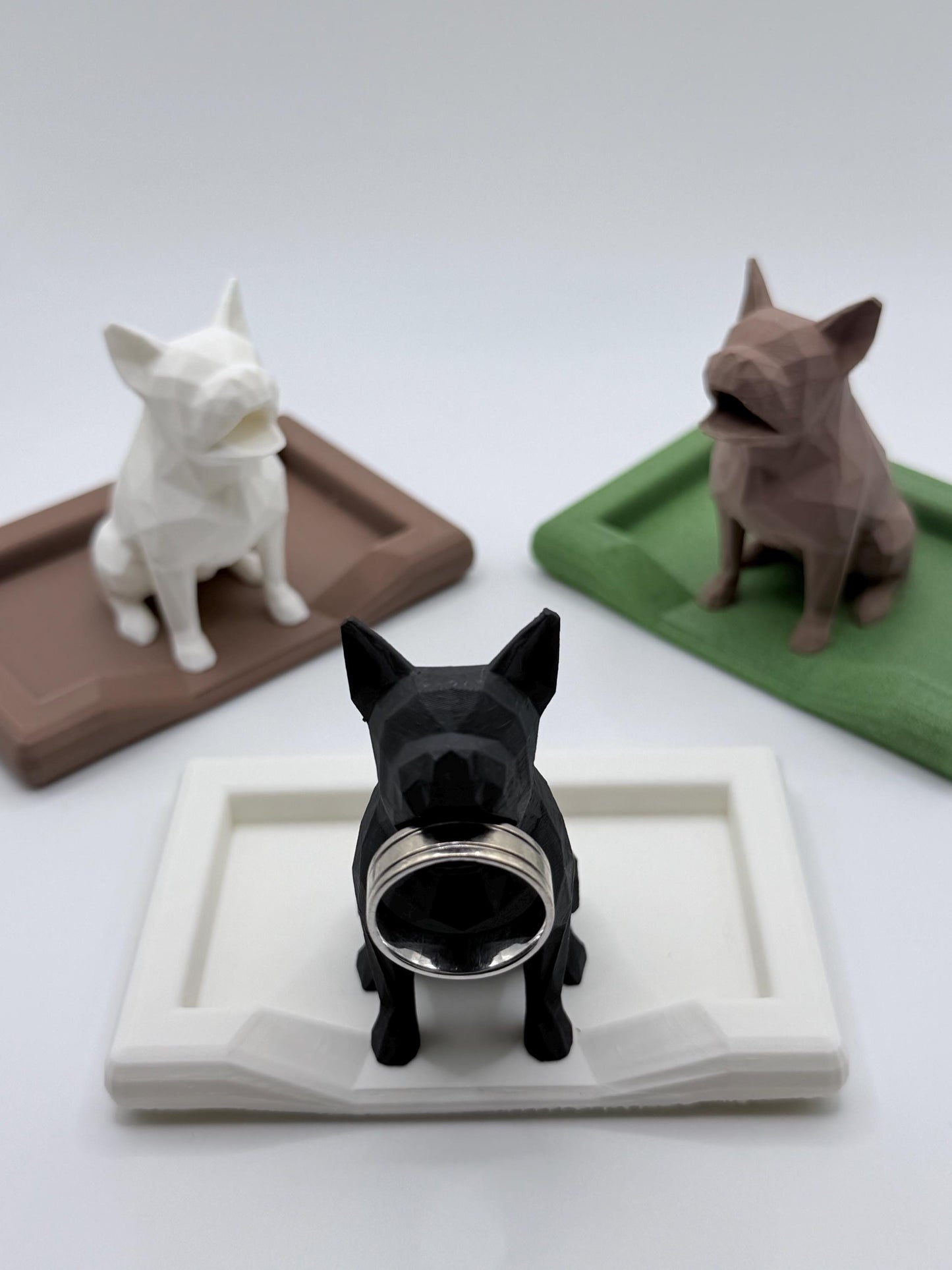 Personalized French Bulldog Ring Holder, Frenchie Gift