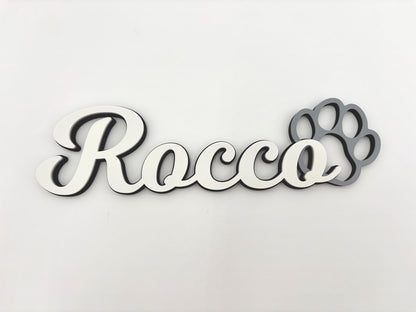 Personalized Dog Sign | Custom Name Sign | Food Sign | Dog Wall Decor | Personalized Sign | Pet Gifts | Gift | Mom | Pup |
