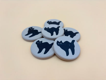 Cookie Magnets Halloween Decor | Sugar Cookie | 90's Decoration | Trick or Treat | Ghost | Pumpkin | Black Cat | Party Favor | Fridge Magnet