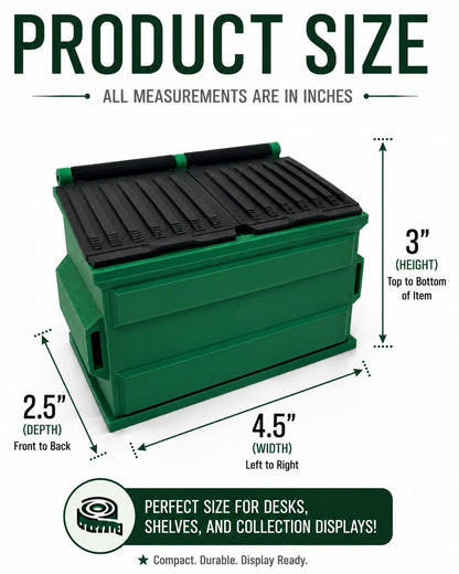 Mini Dumpster Pen Holder – 3D Printed Desk Organizer