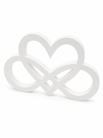 Infinity Heart Sculpture | Anniversary & Wedding Gift