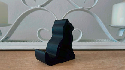 3D Printed Cat Phone Stand | Kawaii Desk Decor for Cat Lovers