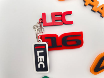 2026 F1 Driver Keychain | Racing Fan Gift