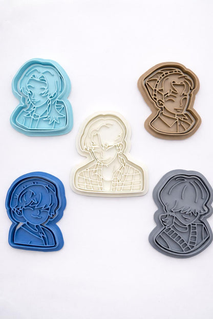 Anime Character Cookie Cutter Set | Gift for Anime Fans