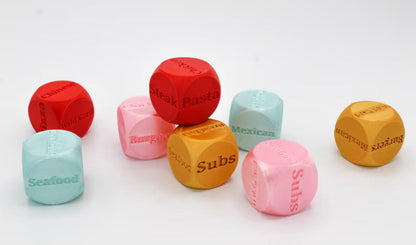 Meal Decision Dice Set – Fun Food Choice Game