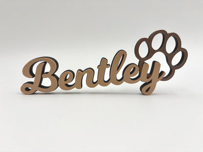 Personalized Dog Food Sign | Wall Decor