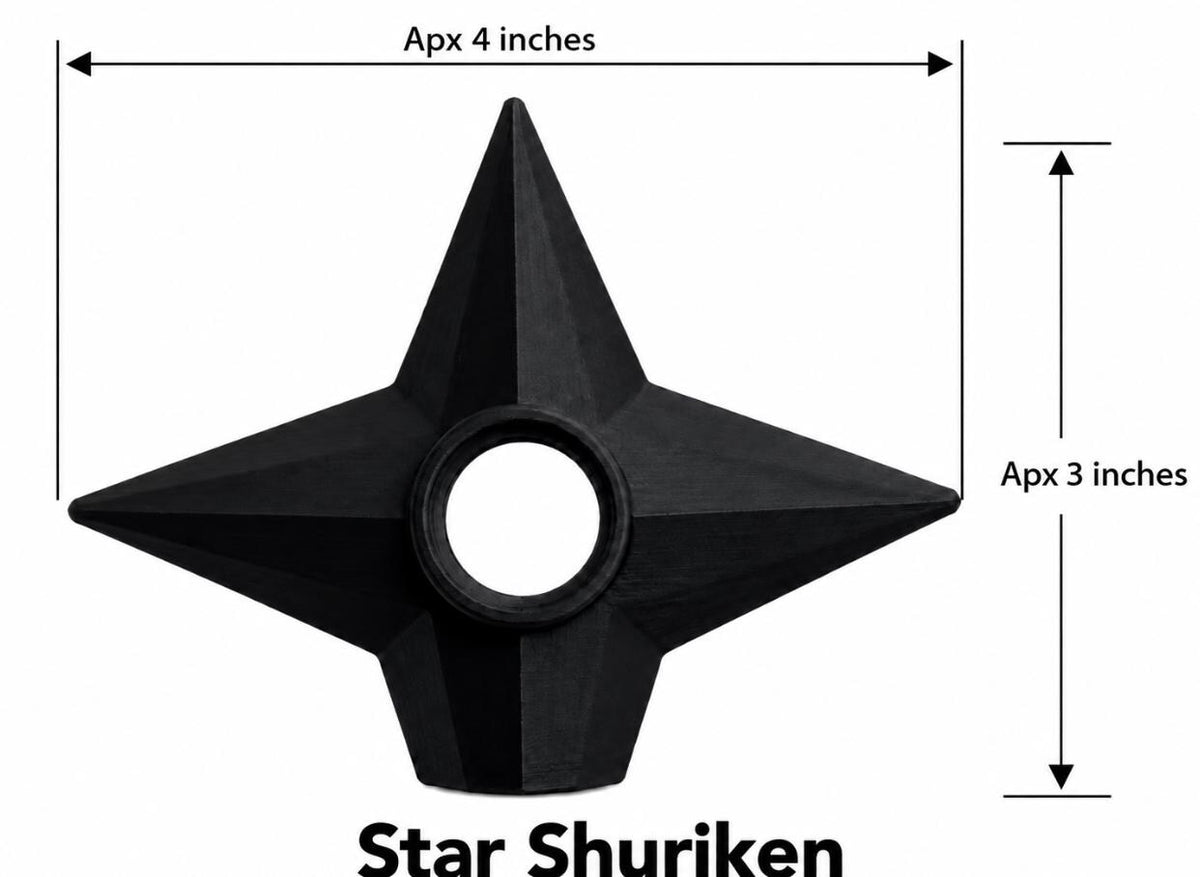 Ninja Fridge Magnets  | 3D Printed Shuriken & Kunai Magnets | Anime Inspired Kitchen Magnets | Locker Magnets | Ninja Gift | Refrigerator