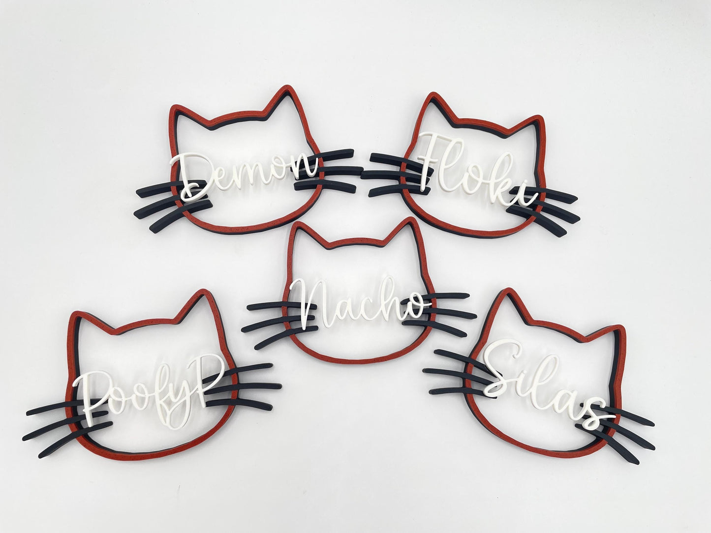 Personalized Cat Name Sign | Custom Pet Wall Decor