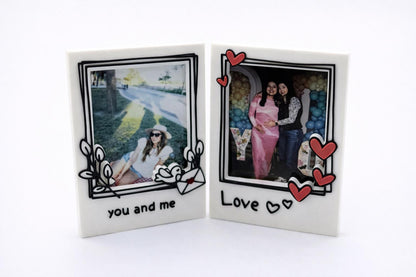 Custom Polaroid Photo Magnet | Personalized Keepsake Gift