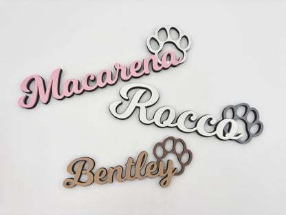 Personalized Dog Food Sign | Wall Decor