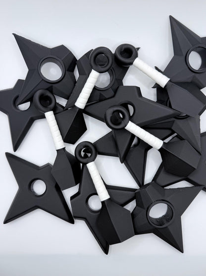 Ninja Shuriken & Kunai Fridge Magnet Set | Anime Gift