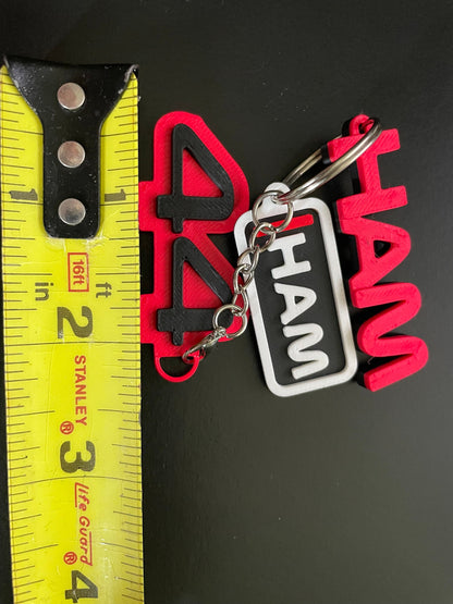 Lewis Hamilton #44 Driver Keychain | F1 Racing Gift