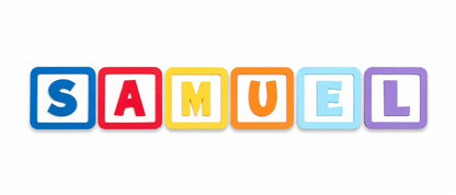 Personalized Toy Story Letter Blocks | Custom Name Letters | 3D Printed Nursery Wall Decor | Baby Shower Gift | Kids Room Name Sign | Alphab