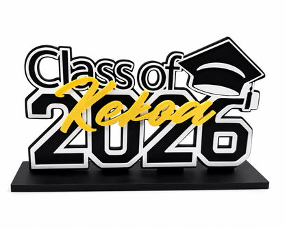 Personalized Class of 2026 Graduation Sign | Grad Party Decor