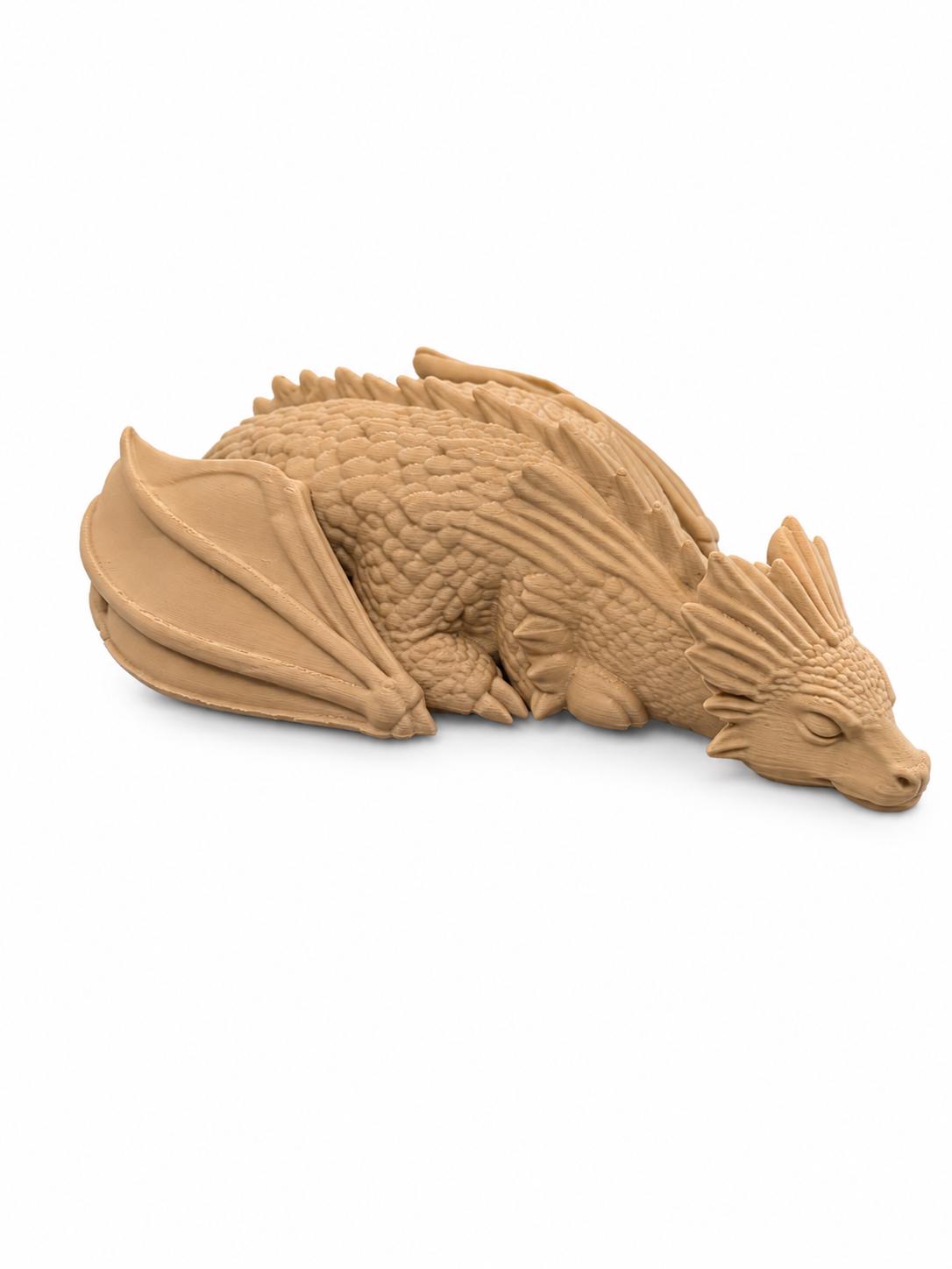 Sleeping Dragon Book Nook Decor, Dragon Bookshelf Shelf Sitter, Fantasy Book Lover Gift, 3D Printed Dragon Shelf Decor, Desk & Cabinet Accen