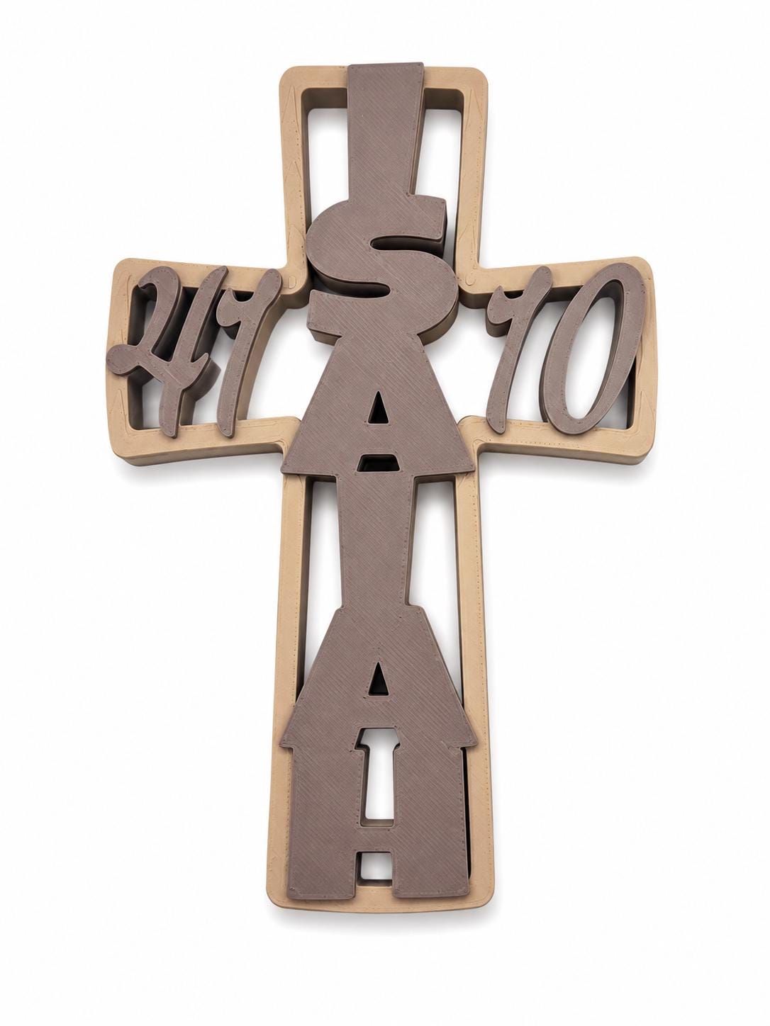 Custom Bible Verse Cross, Personalized Christian Wall Decor, Scripture Cross, Religious Gift, Faith Wall Art, Custom Christian Gift