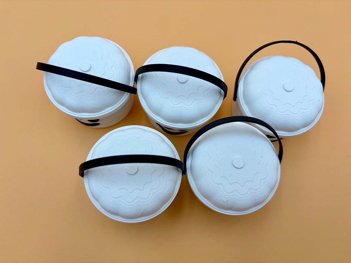 Custom Halloween Mini Buckets | Custom Colors | Cute Pumpkin | Gifts for School | Party Favors | Halloween Party | Trick or Treat