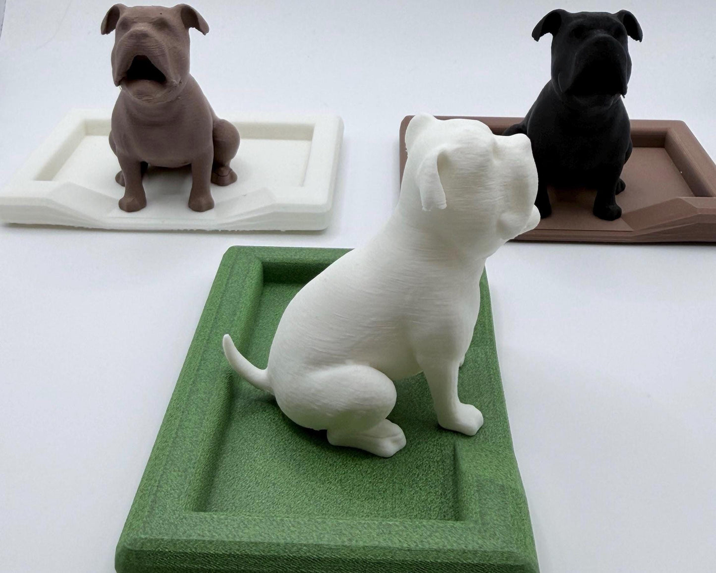 English Bulldog Ring Holder | 3D Printed Dog Lover Gift
