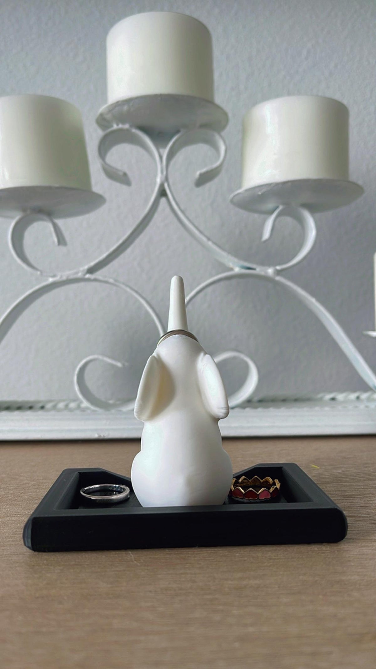 Elegant Elephant Ring Holder | Engagement Gift for Her