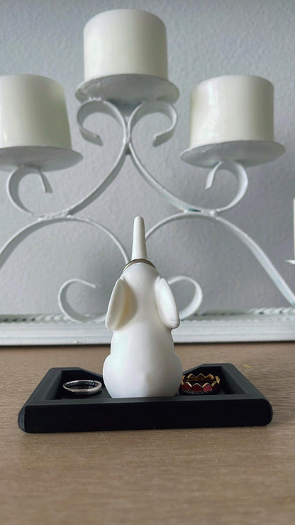 Elegant Elephant Ring Holder | Engagement Gift for Her