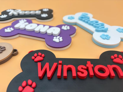 Personalized Dog Crate Sign | Custom Pet Name Wall Decor | Dog Room Sign | Puppy Name Plaque | Dog Lover Gift | Custom Dog Decor