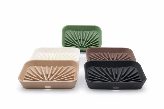 Elegant Soap Dish, Modern Bathroom with Drainage