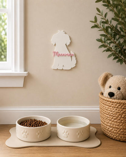 Personalized Multi-Dog Name Sign | Puppy Wall Decor
