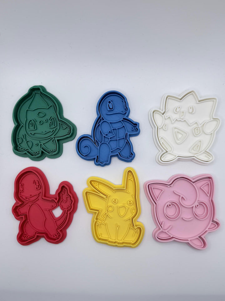 Gaming Character Cookie Cutter Set