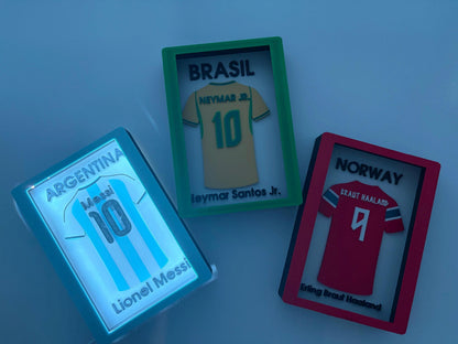 Personalized Soccer Jersey Lightbox | Custom Team Gift