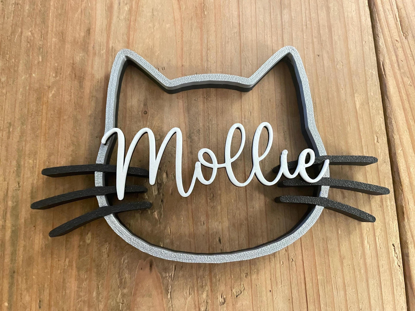 Personalized Cat Name Sign | Custom Pet Wall Decor