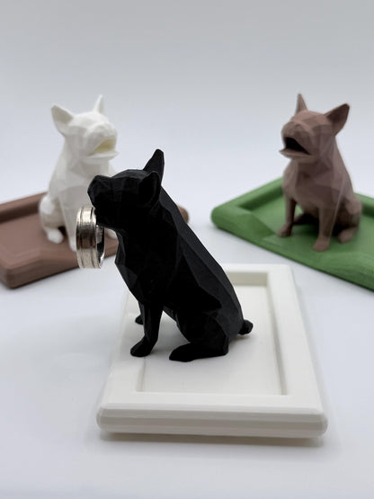 Personalized French Bulldog Ring Holder | Frenchie Gift