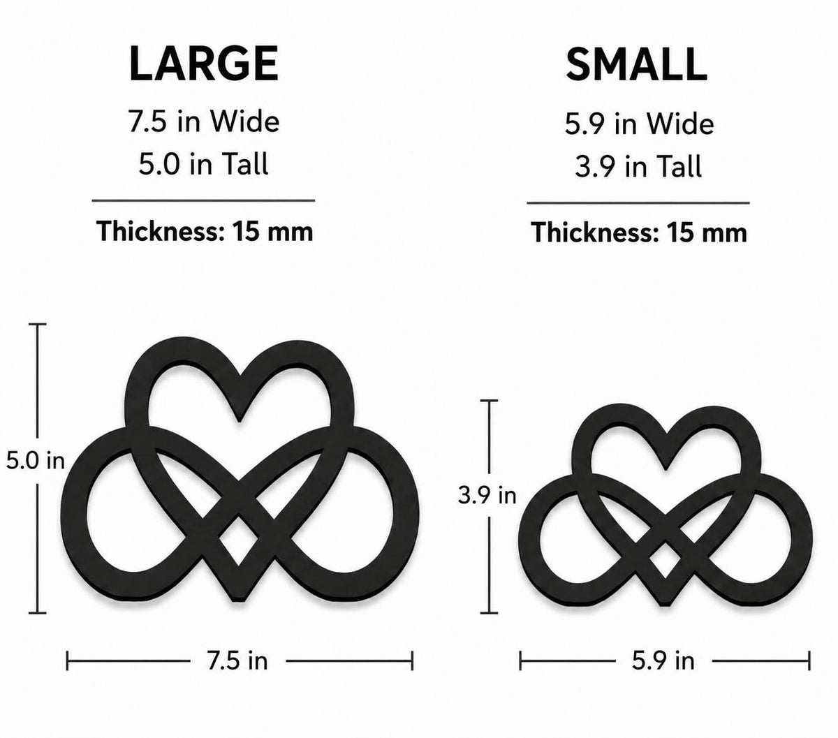 Personalized Infinity Heart Ring Holder, Jewelry Tray, Modern Love Knot Ring Dish, Wedding Gift, Anniversary Gift, Couple Decor