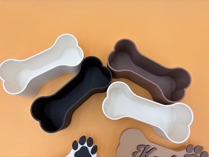 Personalized Dog Treat Container | Custom Name | Food Sign | Doggie Treat Organizer | Personalized | Pet Gifts | Gift | Mom | Pup |