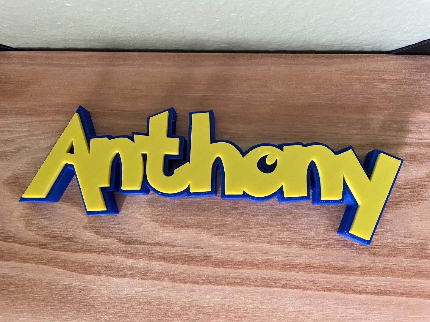 Personalized Name Plate | Pokemon Inspired Sign | Custom Game Room Sign | Fan Gift | Kid's Room | 3D printed