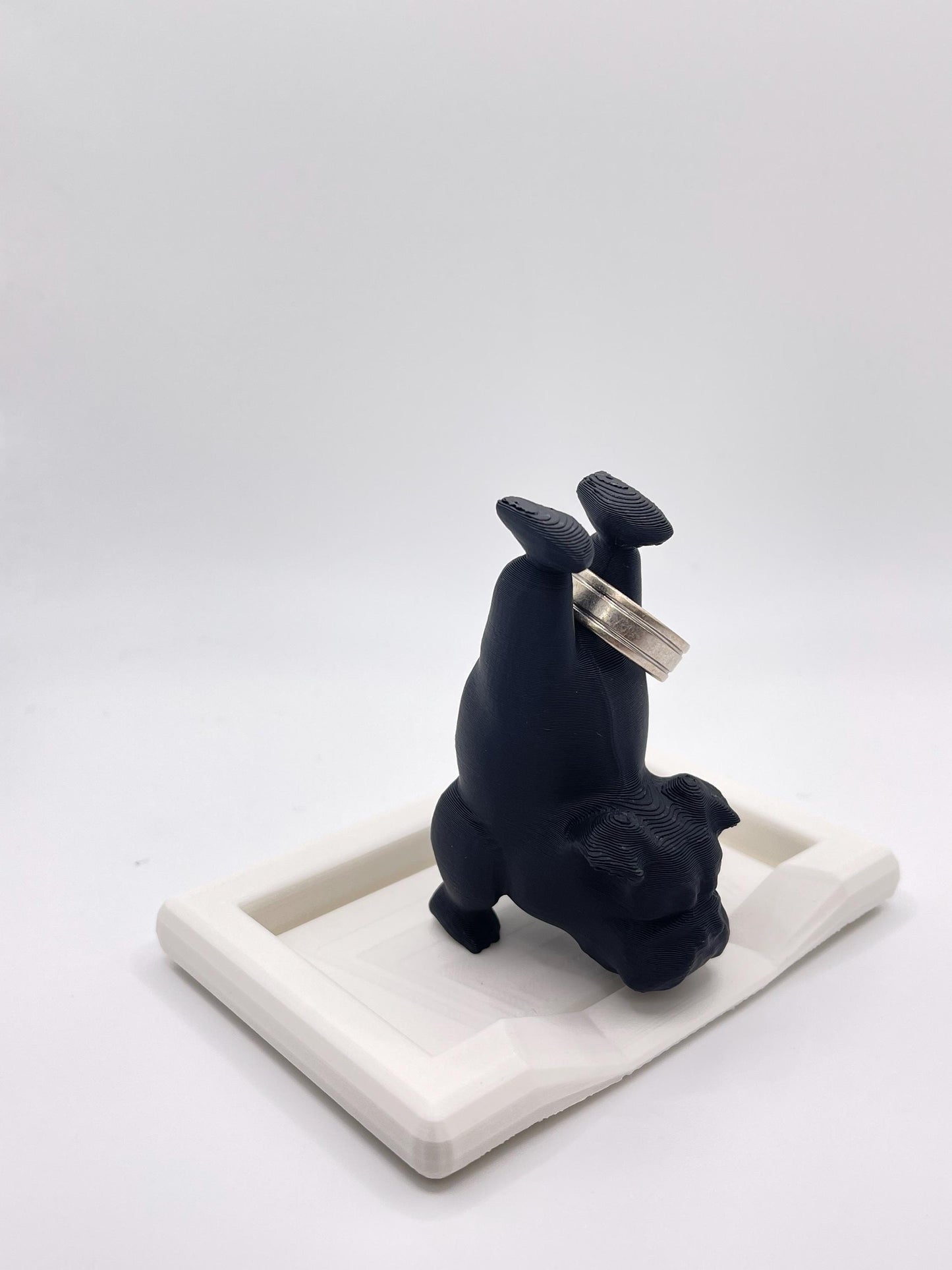 Personalized Bulldog Ring Holder | Funny Dog Jewelry Tray